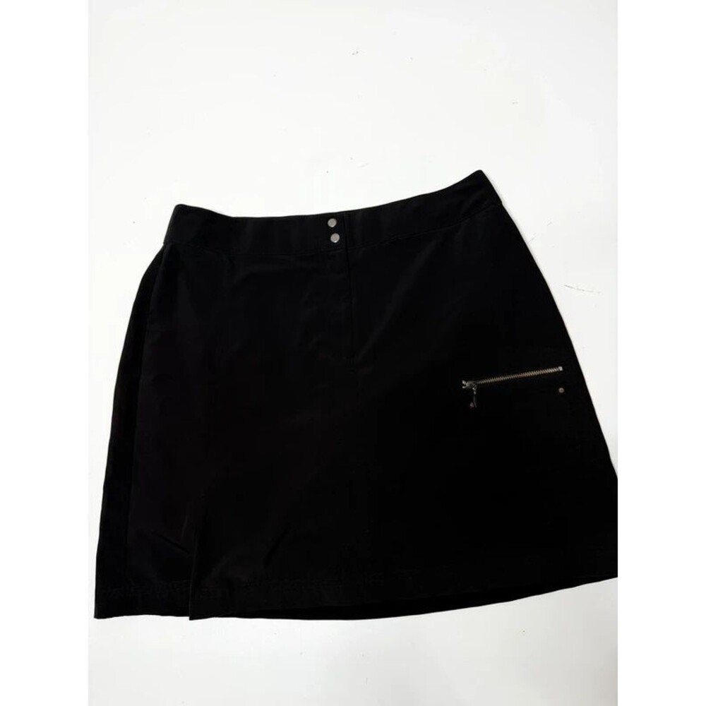 Zenergy golf Chicos black skort athleisure size 0 4/6 small